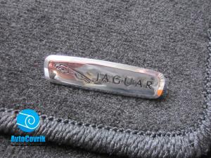 Лейбл металлический Jaguar (Ягуар) цветной