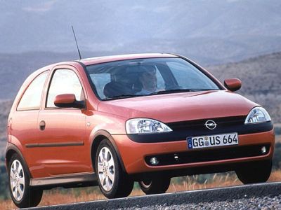 Велюровые коврики в салон Opel Corsa C