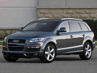 Коврики в салон Audi Q7 (Ауди Ку7) (2005-2015) 3D с бортиком
