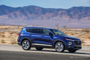 Коврик в багажник Hyundai Santa Fe 4 (2018-)	7 мест (длинный)с бортиком