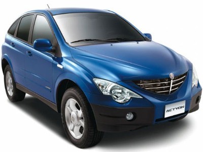 Велюровые коврики в салон SsangYong Actyon 1 (СсангЕнг Актион 1)