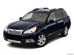 Коврики 3D LUX в салон Subaru Outback (2012-2014) с бортиком