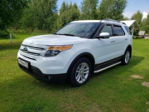 Велюровый коврик в багажник Ford Explorer 5 (2010-2015) 