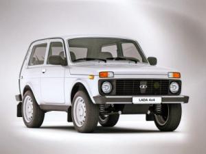 Коврики 3D LUX в салон Lada 2121 (Лада Нива 2121) с бортиком