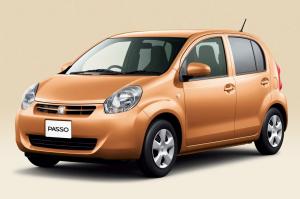 Велюровые коврики в салон Toyota Passo II (2010-2016) 