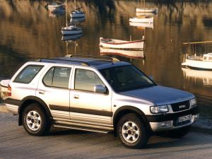 Велюровые коврики в салон Opel Frontera B (Опель Фронтера Б)
