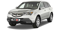 Коврики в салон Acura MDX II (Акура МДХ 2) (2007-2013) 5 мест