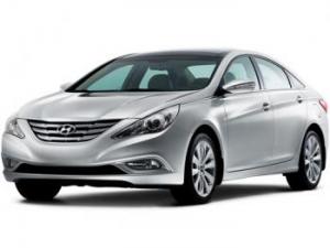 Коврики в салон Hyundai Sonata 6 YF (Хендай Соната 6) с бортиком 