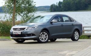 Резиновые коврики в салон Chery Arrizo 7 (2013-н.в.) 