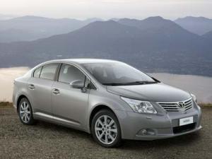 Коврик в багажник Toyota Avensis 3 (Тойота Авенсис 3) (2008-2019.)СЕДАН  с бортиком