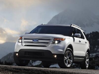 Коврики в салон Ford Explorer 5 (2 ряда)