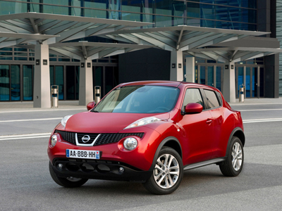 Велюровые коврики в салон Nissan Juke (Ниссан Жук)