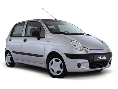 Коврики в салон Daewoo Matiz 