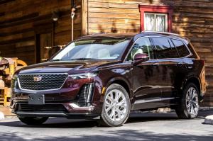 Коврики в салон Cadillac XT6 (2019-н.в.) 3 ряд+ багажник