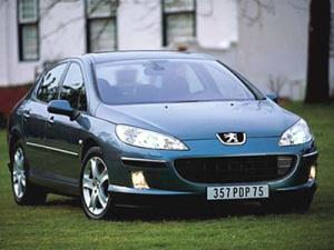 Коврики 3D LUX в салон Peugeot 407 с бортиком
