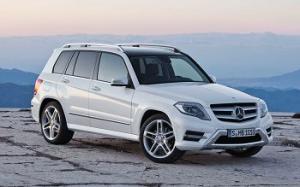 Коврики в салон Mercedes GLK-klasse X204 (Мерседес ГЛК-класс X204) Черный Цвет