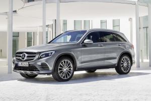 Коврики в салон Mercedes-Benz GLC X253 (2015-н.в.) 3D с бортиком