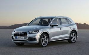 Коврики 3D в багажник Audi Q5 2 (2016-н.в.) с бортиком