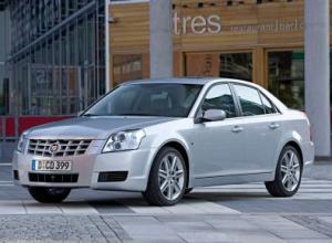 Коврики в салон Cadillac BLS с бортиком