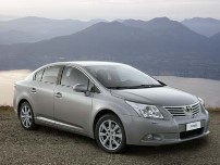 Велюровые коврики в салон Toyota Avensis III (Тойота Авенсис 3) ковролин LUX