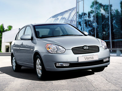 Коврики в салон Hyundai Verna 3 (Хендай Верна 3)