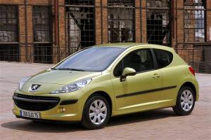 Коврики в салон Peugeot 207 (2006) с бортиком
