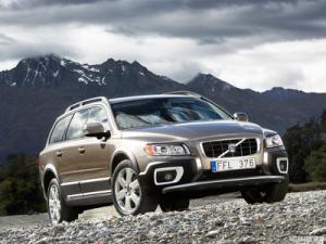 Коврики 3D LUX в салон Volvo XC70 ll (2007-2018) с бортиком