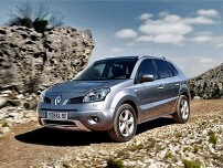 Велюровые коврики в салон Renault Koleos (Рено Колеос) ковролин LUX