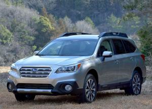 Коврики в салон Subaru Outback 5 (2014-н.в.) с бортиком