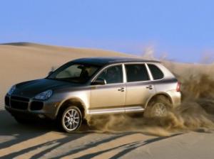 Коврики в салон Porsche Cayenne I ( PREMIUM БЕЖЕВЫЙ)