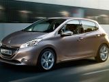 Велюровые коврики в салон Peugeot 208 (Пежо 208)
