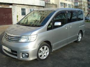 Велюровые коврики в салон Nissan Serena 3 C25 (2005-2012) 3 ряд