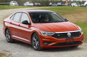 Коврики в салон Volkswagen Jetta 7 SD (2018-н.в.) бежевый