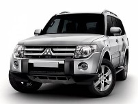 Велюровые коврики в салон Mitsubishi Pajero 4 (Митсубиси Паджеро 4) (5 дверей) ковролин LUX
