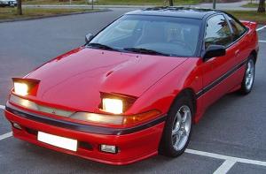 Велюровые коврики в салон Mitsubishi Eclipse 1 (Митсубиси Эклипс 1)