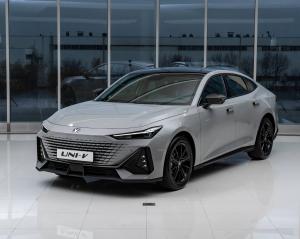Резиновые коврики в салон Changan UNI-V (2022-н.в.) с бортиком