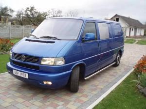 Коврики в салон Volkswagen T4 (1990-2003) с бортиком