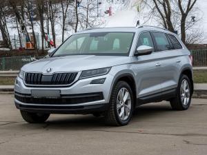 Коврик в багажник в багажник Skoda Kodiaq (2017-н.в.) с бортиком