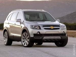 Коврики 3D LUX в салон Chevrolet Captiva( Шевроле Каптива) (2006-2011) с бортиком