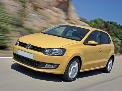 Коврики в салон Volkswagen Polo 5 (Фольксваген Поло 5) (2009-)с бортиком