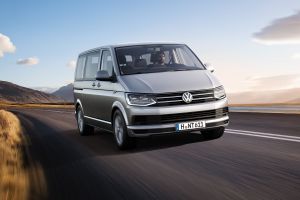 Коврики в салон Volkswagen Multivan T6 (Фольксваген Мультивен Т6)с бортиком
