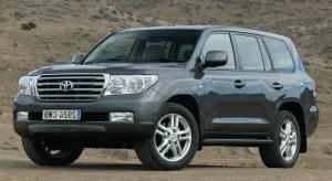 Коврик в багажник Toyota LC 200 (J20A) (2007) с бортиком 7 мест бежевый