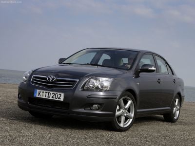 Велюровые коврики в салон Toyota Avensis II (Тойота Авенсис 2)