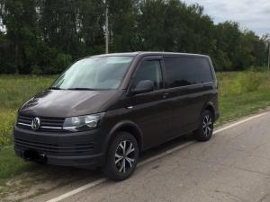 Коврик в багажник Volkswagen Caravelle T6 (2015-н.в.) с бортиком