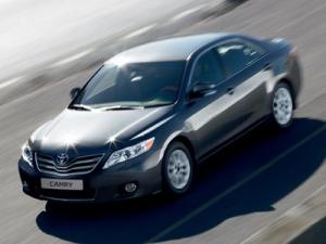 Коврики в салон Toyota Camry 6 V40 (Тойота Камри 40) (2006-2011) с бортиком