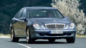 Коврики в салон Mercedes-Benz E-class W211 (2002-2009) 3D с бортиком