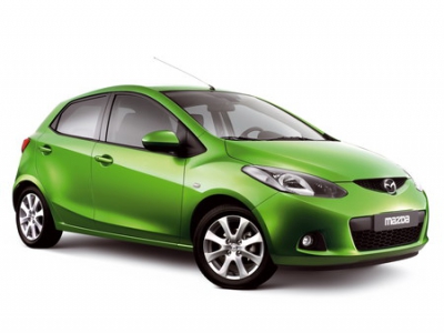Резиновые коврики в салон Mazda 2 (2007- н.в.)