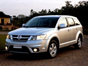 Резиновый коврик в багажник Fiat Freemont (2011-н.в.) с бортиком