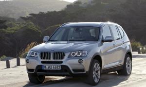 Коврики 3D в салон Bmw X3 F25 (2010-2017) с бортиком