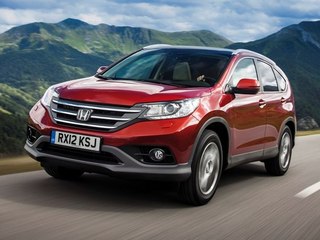 Коврик в багажник Honda CR-V 4 (Хонда ЦР-В 4)(2012-2018)с бортиком